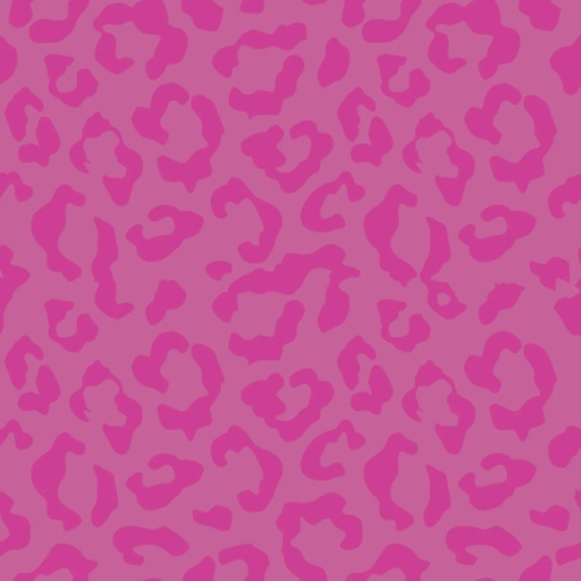 Jaquard Struktur Frottee - pink Leopard